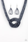 Knotted Knockout Necklace & Earring Set