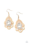 Reign Supreme Gold Dangle Earrings